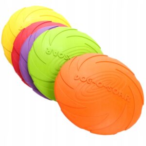 Zestaw 3x DYSK DO RZUCANIA APORTOWANIA FRISBEE GRYZAK ZABAWKA DLA PSA 22cm